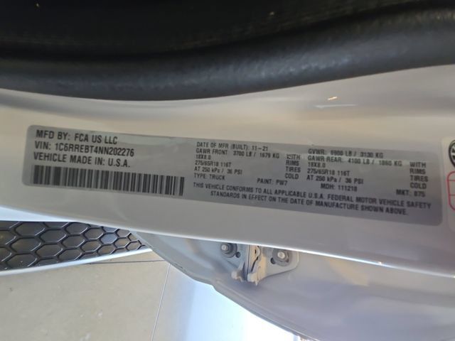 Used 2022 RAM 1500 Big Horn RWD image 25