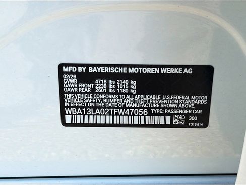 Used 2026 BMW 330i Sedan w/ Parking Assistance Package RWD image 43