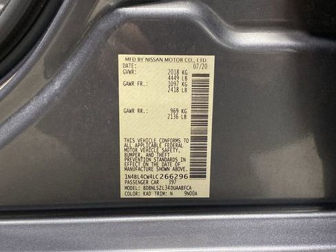 Used 2020 Nissan Altima 2.5 SR w/ Premium Package image 36