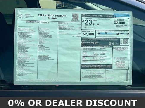 New 2025 Nissan Murano SL image 14