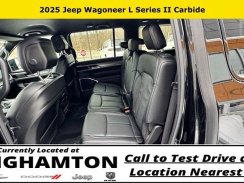 New 2025 Jeep Wagoneer L Series II w/ HD Trailer Tow Package w/25F image 14