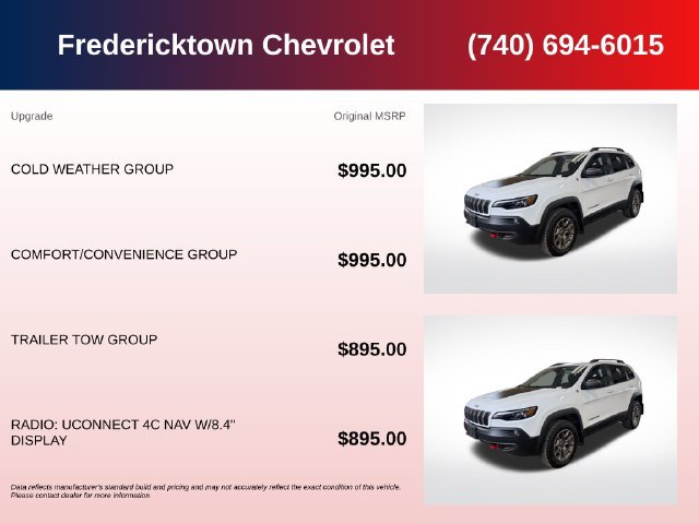 Used 2020 Jeep Cherokee Trailhawk w/ Comfort/Convenience Group AWD/4WD image 5