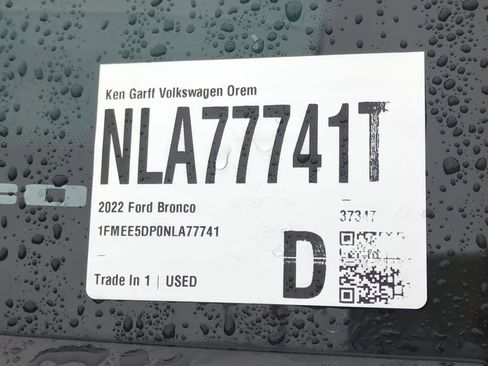 Used 2022 Ford Bronco Wildtrak image 34