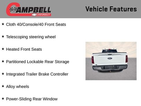 Used 2024 Ford F150 XLT w/ Equipment Group 302A MID image 21