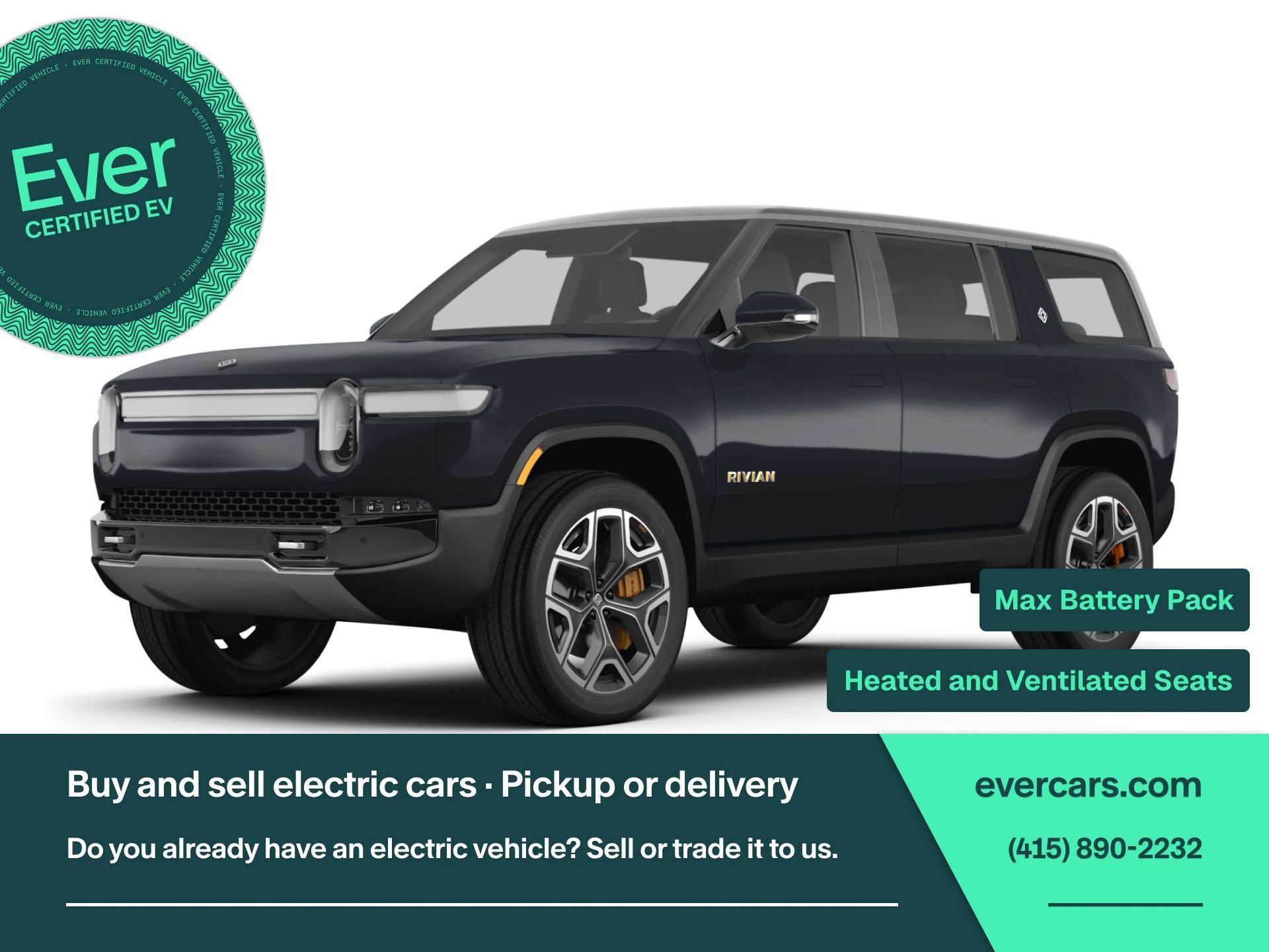 Used 2025 Rivian R1S Adventure Dual AWD/4WD image 1