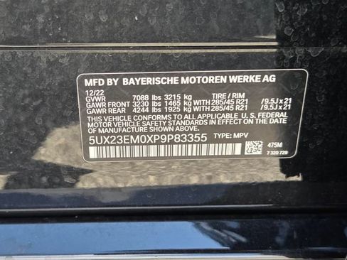 Used 2023 BMW X7 xDrive40i w/ M Sport Package AWD/4WD image 9