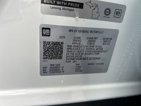 New 2026 Chevrolet Traverse LT w/ Sun and Wheel Package image 42