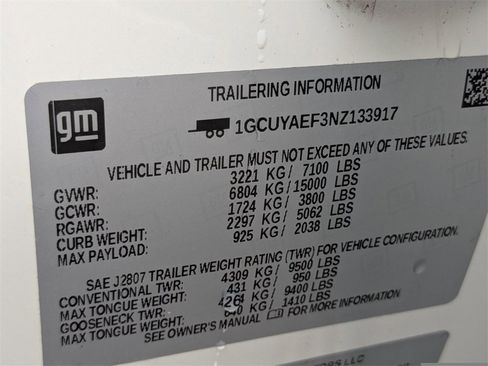 Used 2022 Chevrolet Silverado 1500 W/T w/ WT Fleet Convenience Package image 20