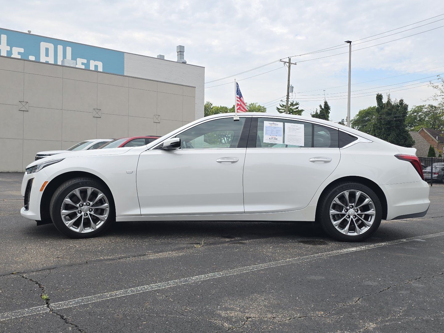 Used 2020 Cadillac CT5 Premium Luxury w/ Driver Awareness Plus Package AWD/4WD image 26
