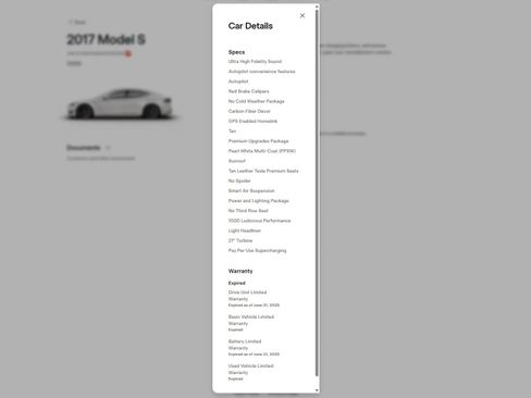 Used 2017 Tesla Model S P100D image 3