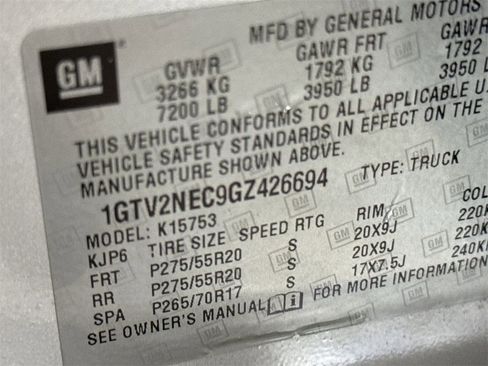 Used 2016 GMC Sierra 1500 SLT w/ SLT Premium Package image 27