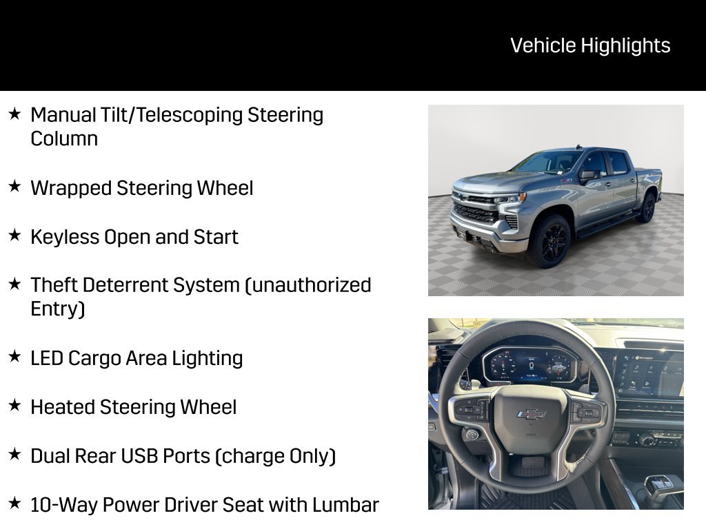 New 2026 Chevrolet Silverado 1500 RST w/ All Star Edition Plus AWD/4WD image 14