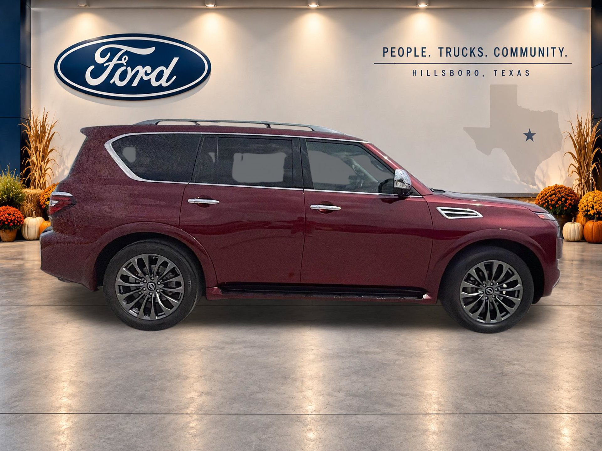 Used 2023 Nissan Armada Platinum w/ Captain's Chairs Package RWD image 4