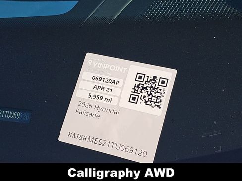 Certified 2026 Hyundai Palisade Calligraphy AWD/4WD image 24