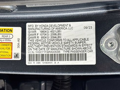 Certified 2024 Honda Accord EX image 44