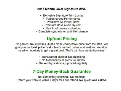 Used 2017 MAZDA CX-9 Signature