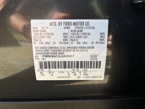 Used 2020 Ford Explorer ST AWD/4WD image 7