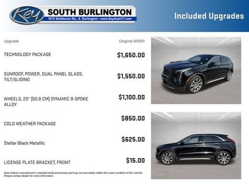 Used 2023 Cadillac XT4 Premium Luxury w/ Technology Package AWD/4WD image 3