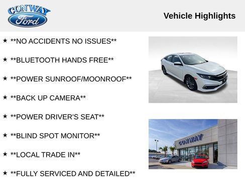 Used 2019 Honda Civic EX image 4