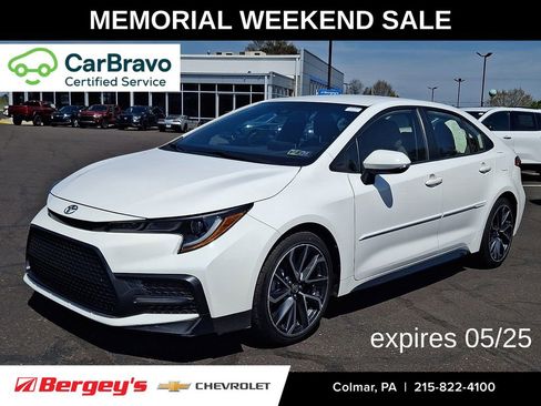 Used 2021 Toyota Corolla SE w/ Body Protection Package (TMS) FWD image 1