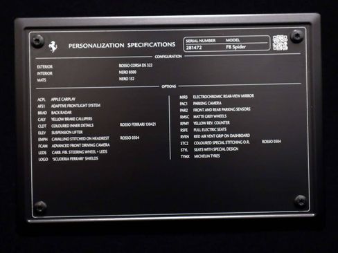 Certified 2022 Ferrari F8 Tributo RWD image 13