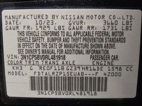 Used 2024 Nissan Kicks S FWD image 33
