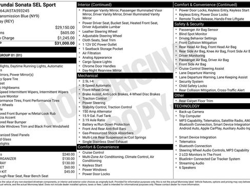 New 2026 Hyundai Sonata SEL FWD image 20