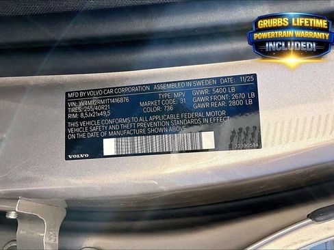 New 2026 Volvo XC60 B5 Ultra w/ Climate Package AWD/4WD image 32