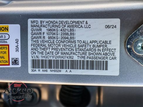 Used 2024 Honda Accord LX image 29