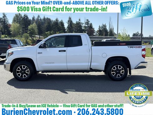 Used 2019 Toyota Tundra SR5 w/ TRD Off Road Package AWD/4WD image 2
