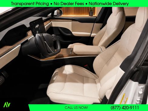Used 2021 Tesla Model S Plaid AWD/4WD image 4