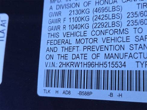 Used 2017 Honda CR-V Touring image 35