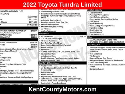 Used 2022 Toyota Tundra Limited