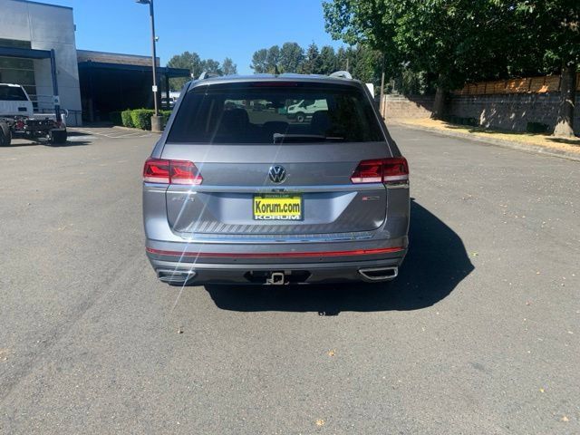 Used 2021 Volkswagen Atlas SEL AWD/4WD image 4