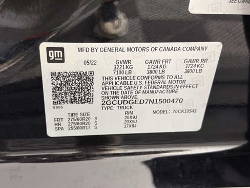 Used 2022 Chevrolet Silverado 1500 LTZ w/ LTZ Premium Package AWD/4WD image 34
