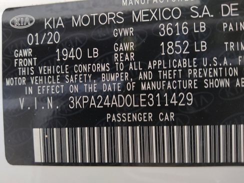 Used 2020 Kia Rio LX image 33