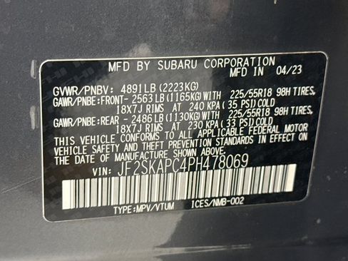 Used 2023 Subaru Forester Limited AWD/4WD image 23