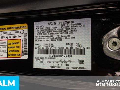 Used 2024 Ford Mustang Dark Horse w/ Security Package RWD image 42