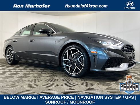 Used 2022 Hyundai Sonata N Line w/ Preferred Accessory Package FWD image 1