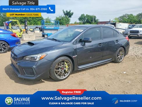 Used 2018 Subaru WRX STI Limited AWD/4WD image 1