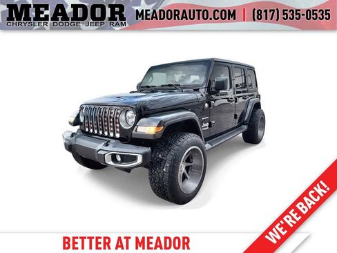 Used 2019 Jeep Wrangler Unlimited Sahara image 1