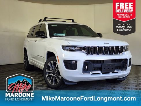 Used 2021 Jeep Grand Cherokee L Overland w/ Advanced Protech Group III AWD/4WD image 1
