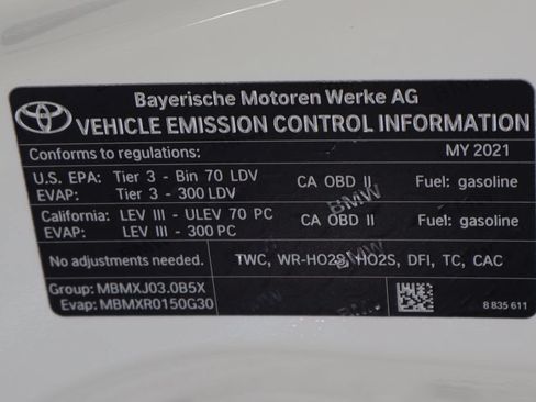 Used 2021 Toyota Supra Premium w/ Driver Assist Package RWD image 17