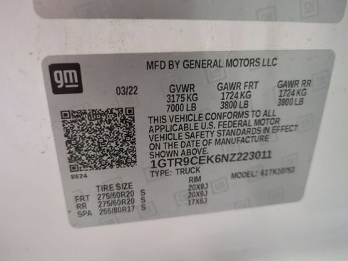 Used 2022 GMC Sierra 1500 Elevation w/ Driver Alert Package I AWD/4WD image 35