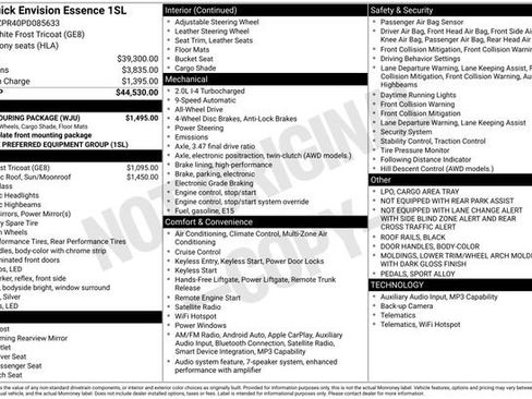 Certified 2023 Buick Envision Essence w/ Sport Touring Package AWD/4WD image 26