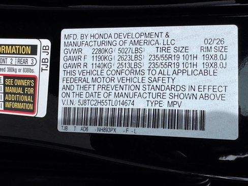 Certified 2026 Acura RDX SH-AWD w/ Technology Package image 20
