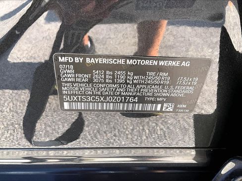 Used 2018 BMW X3 M40i w/ Premium Package AWD/4WD image 33