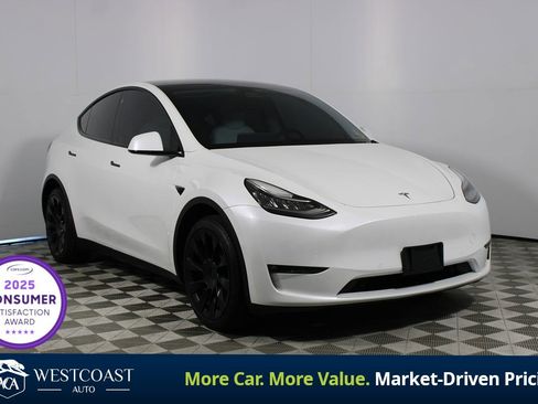 Used 2022 Tesla Model Y Long Range AWD/4WD image 1