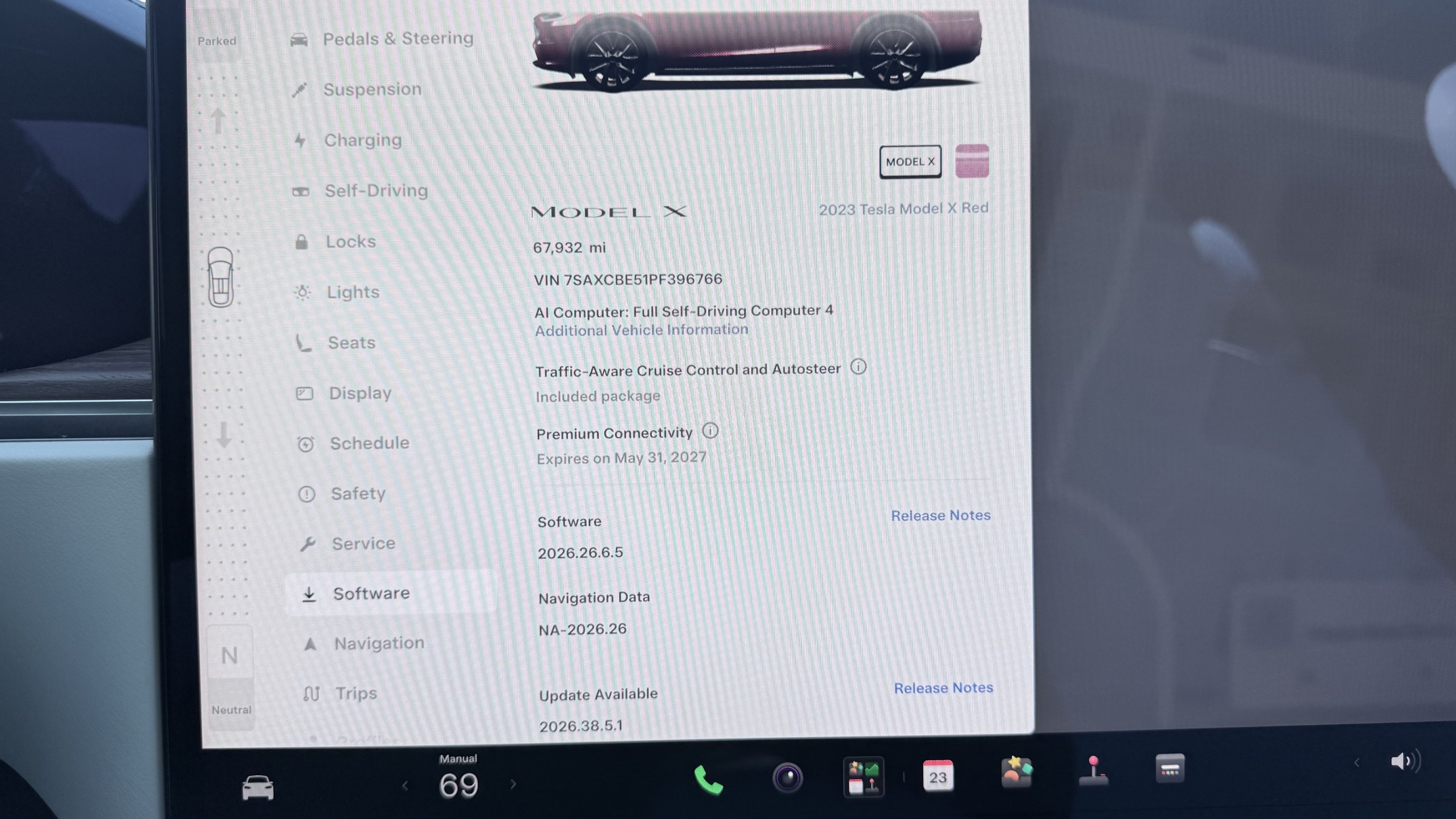 Used 2023 Tesla Model X AWD/4WD image 4