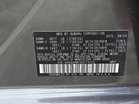 New 2025 Subaru Crosstrek 2.5i Limited image 10